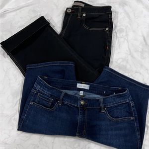 Wow like new Jean Capri and shorts bundle
